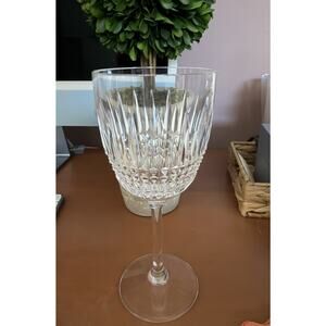 Vintage Waterford Lismore Diamond Lead Crystal White Wine Glass